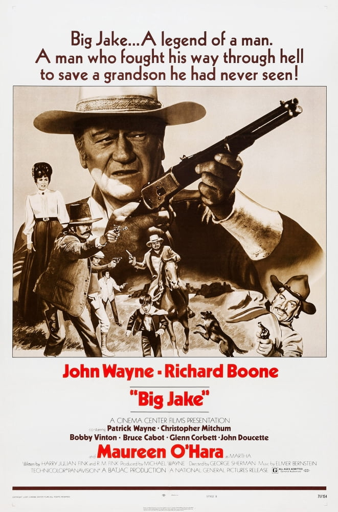 Big Jake Canvas Art - (11 x 17)