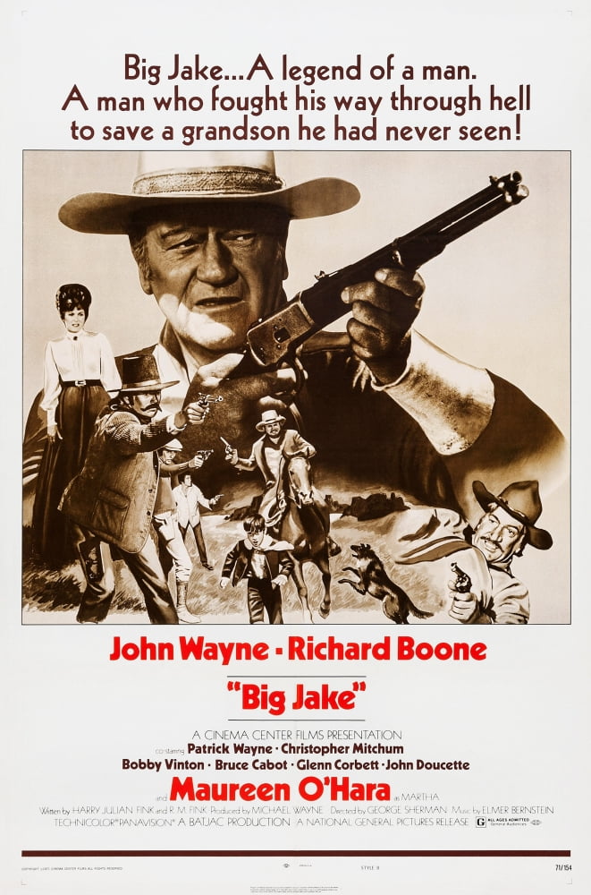 Big Jake Canvas Art - (24 x 36)