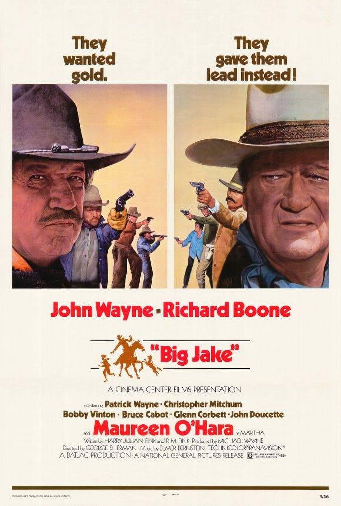 Big Jake POSTER (27x40) (1971) (Style B)