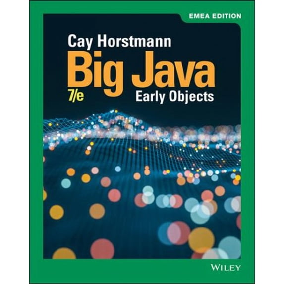 Big Java : Early Objects