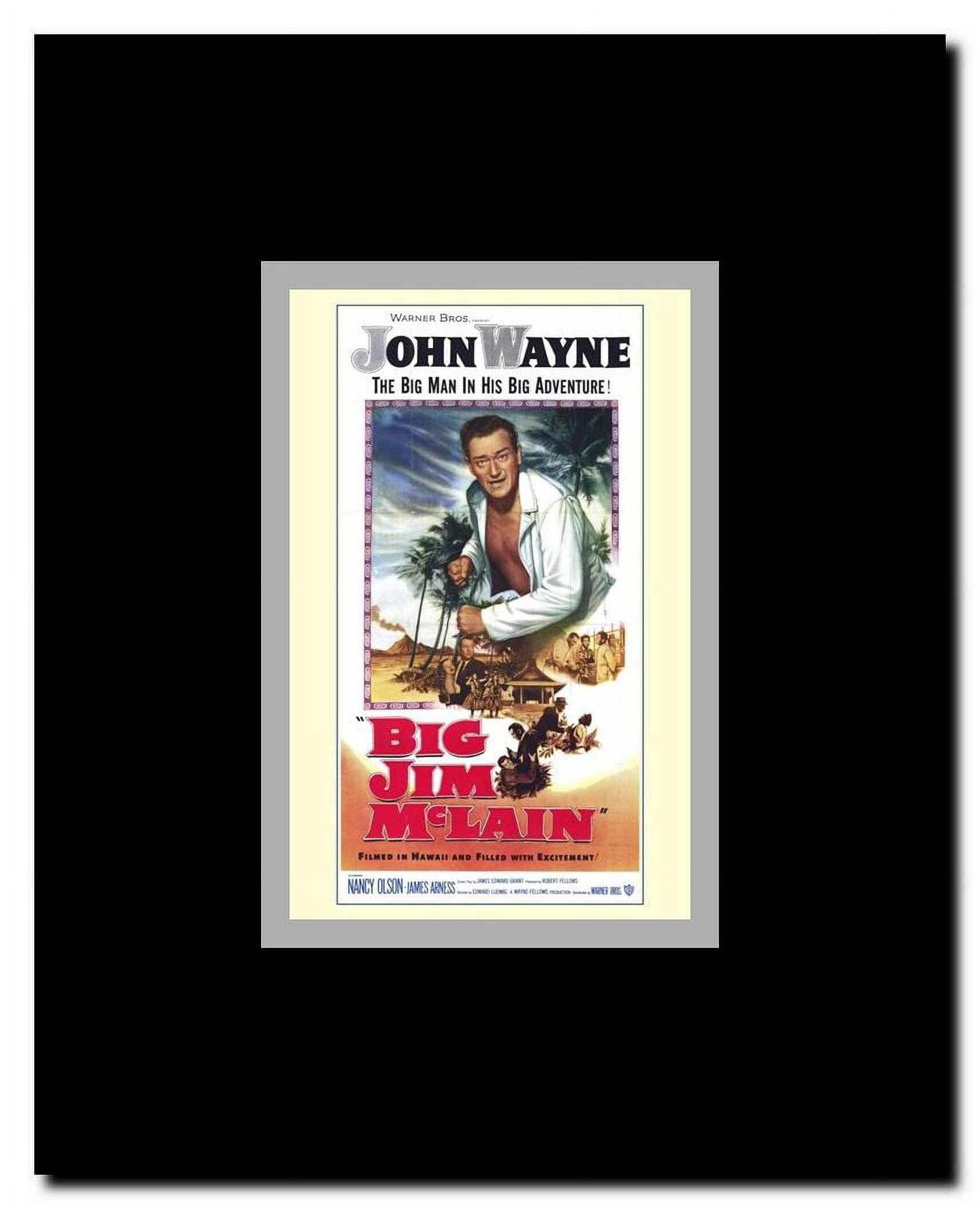 Big Jim Mclain Framed Movie Poster
