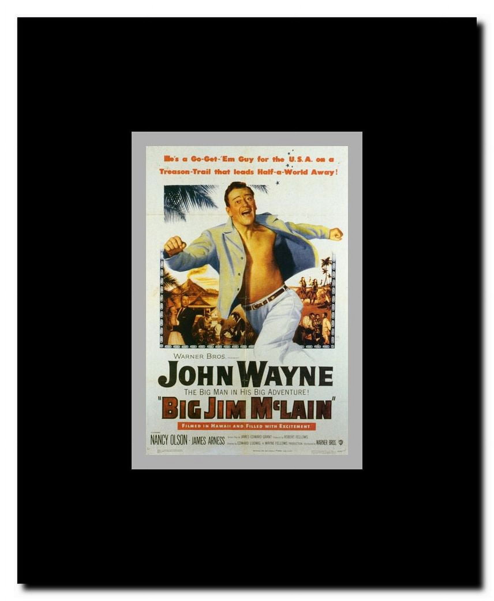 Big Jim Mclain Framed Movie Poster