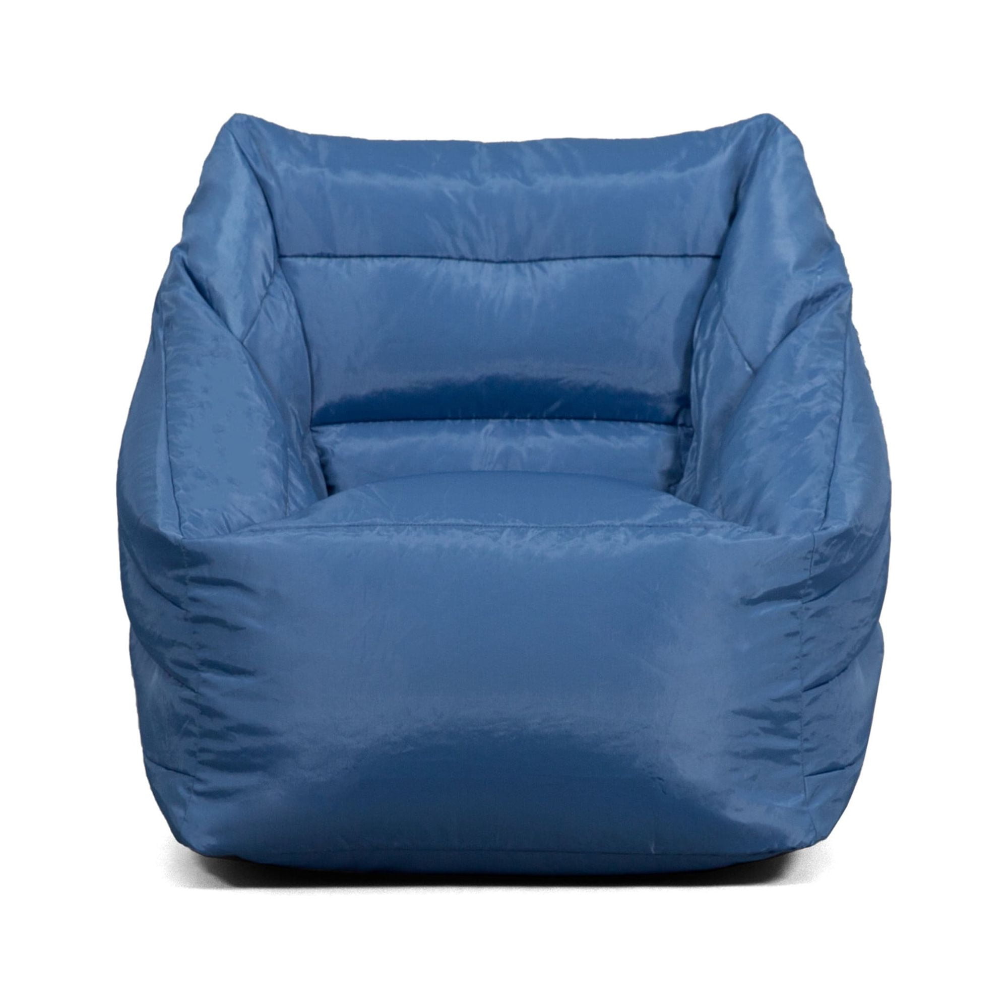 Big Joe Aurora Bean Bag Chair Elemental Blue Smartmax Durable Polyester Nylon Blend 2.2 feet
