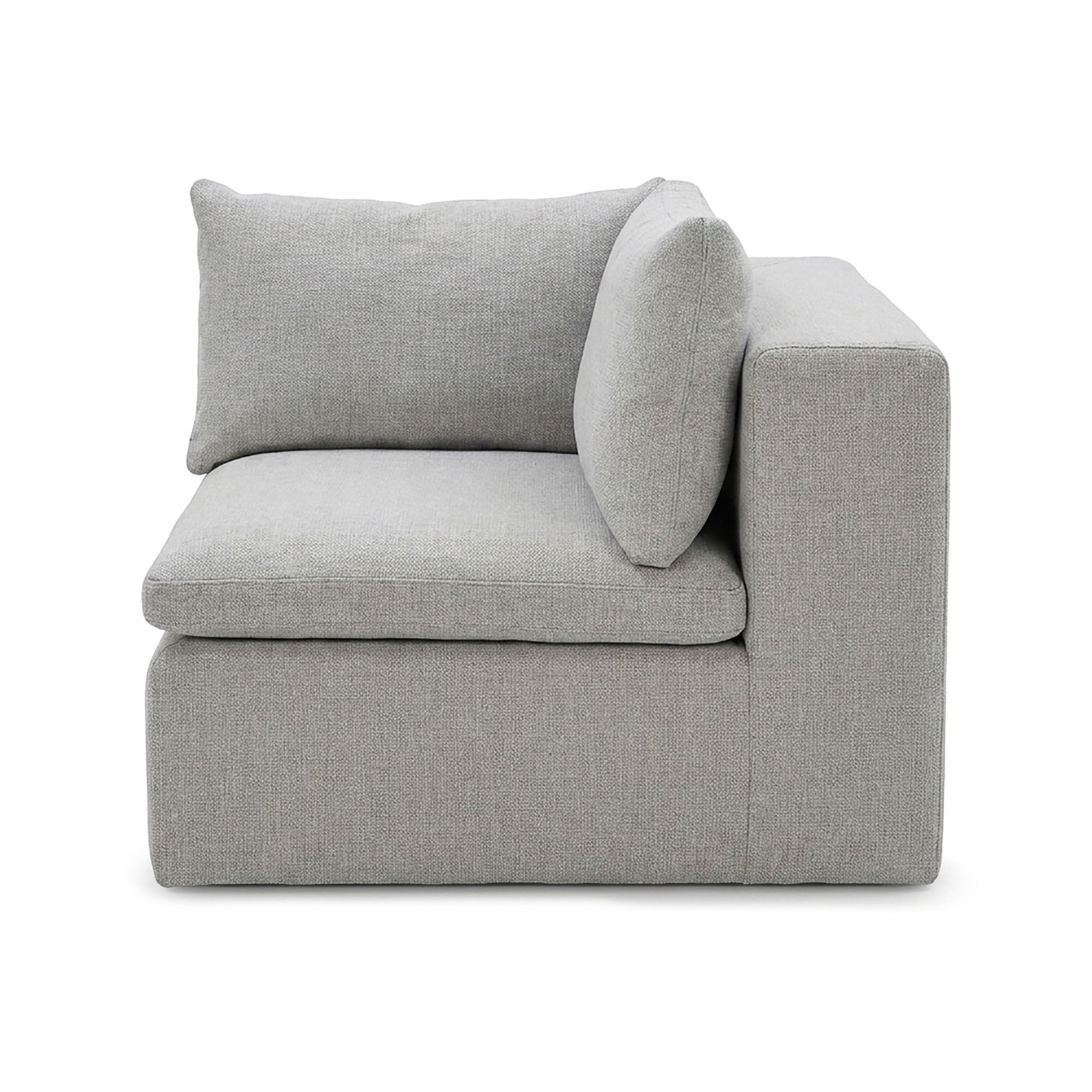Big Joe Averra Sectional Corner Piece for Living Room, Cottage Gray