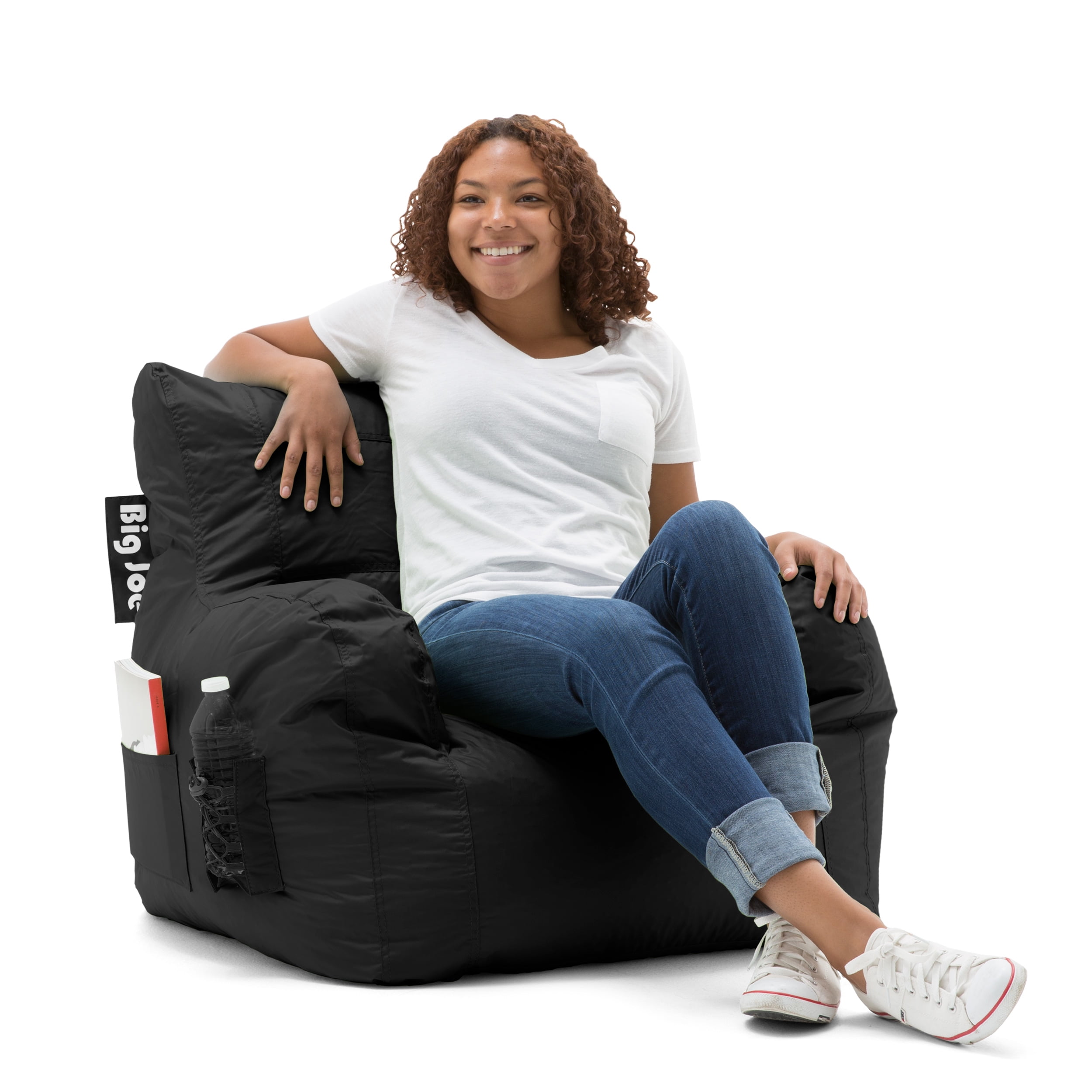 Big Joe Bean Bag Chair, Multiple Colors - 33" x 32" x 25"
