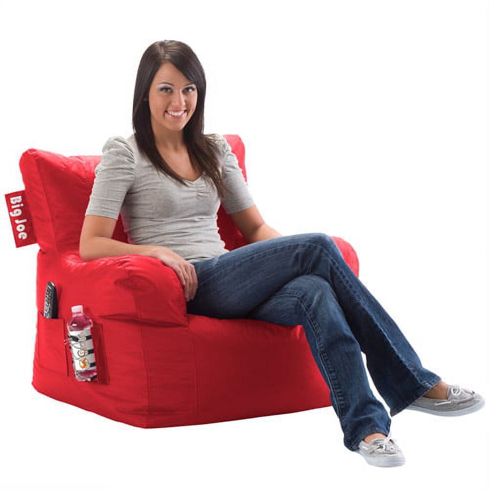 Big Joe Bean Bag Chair, Red