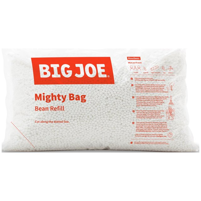 Big Joe Bean Bag Refill 1Pack, 100 Liter