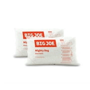 Big Joe Bean Refill 2 Pack Polystyrene Beans for Bean Bags or Crafts, 100 Liters per Bag