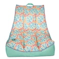 thumbnail image 1 of Big Joe Captain's Float No Inflation Needed Pool Lounger, Sweet Shells Peach Double Sided Mesh, Quick Draining Fabric, 3 feet, 1 of 8