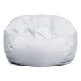 Big Joe Classic Bean Bag Chair, Gray Smartmax, Durable Polyester Nylon
