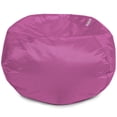 thumbnail image 1 of Big Joe Classic Bean Bag Chair for Kids Bedroom and Reading Nook, Easy-Clean Radiant Orchid, Durable Nylon Polyester Blend, 2 feet Refillable, 1 of 10