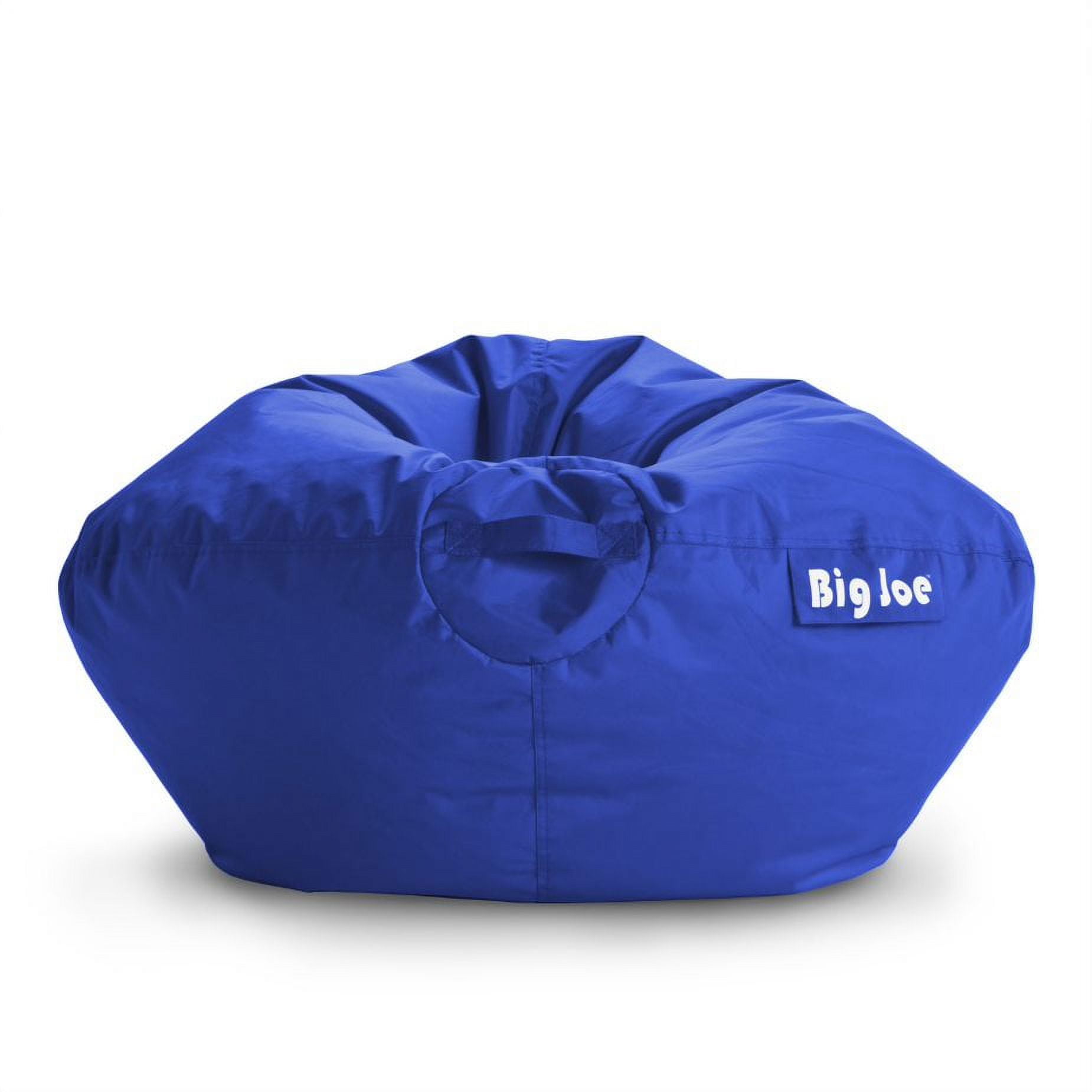 Big Joe Classic Bean Bag Chair, Kids, Smartmax 2ft, Black 