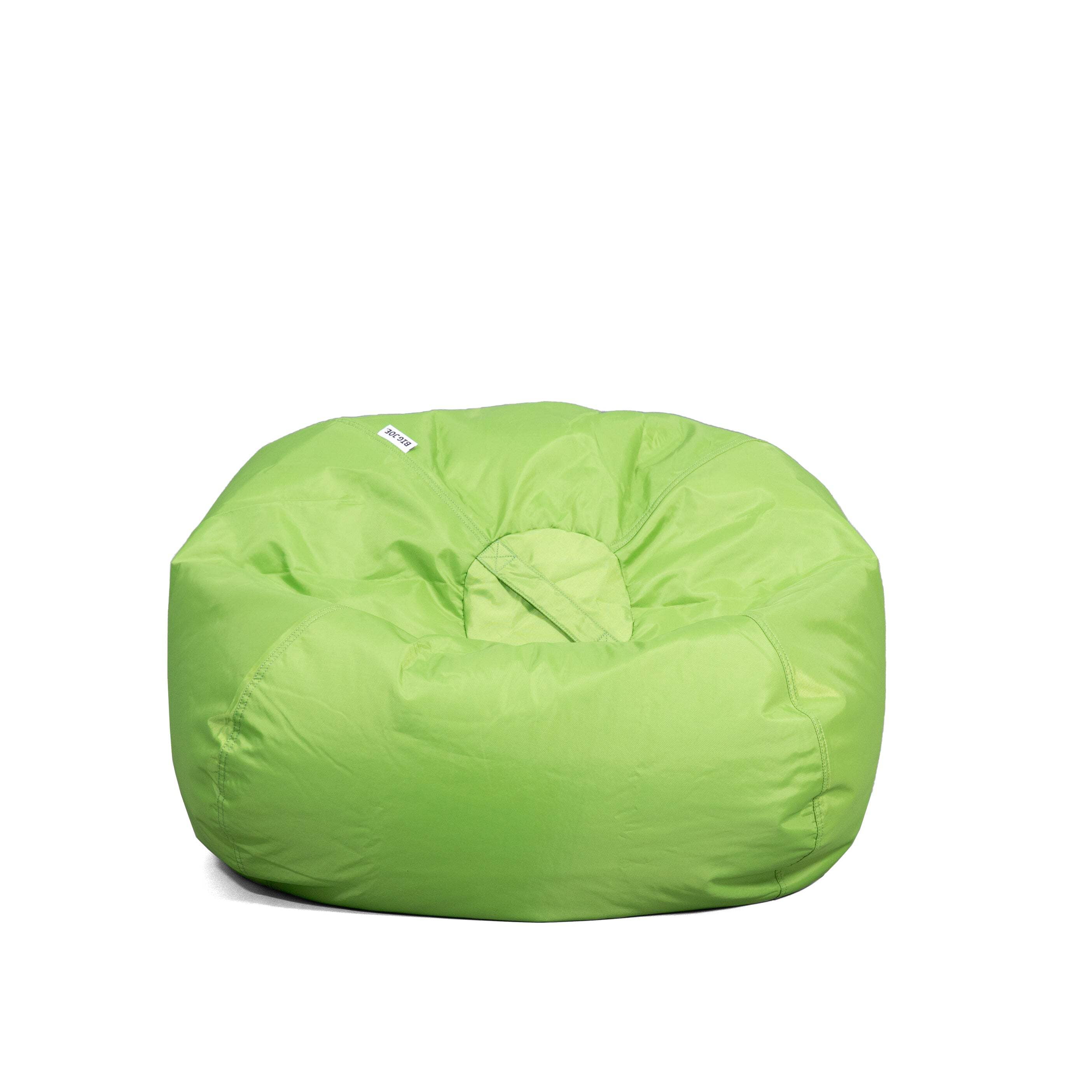 Spicy Lime Polyester Blend Classic Bean Bag Chair