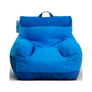 Big Joe Milano Bean Bag Chair, Denim Cobalt Lenox, 2.5ft & Bean  Refill 2Pk Polystyrene Beans for Bean Bags or Crafts, 100 Liters per Bag :  Home & Kitchen