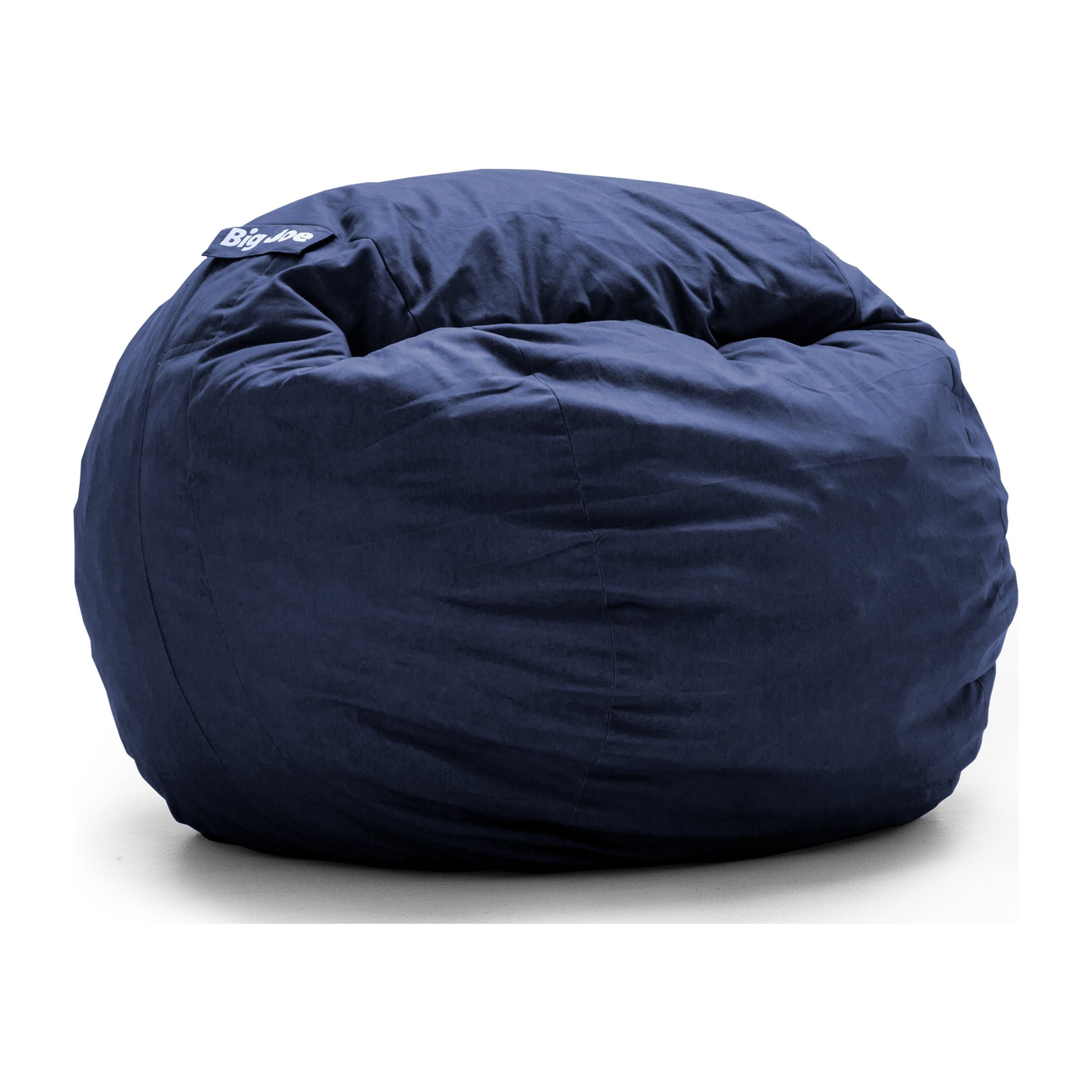 Codi Bean Bag Chair with Filler Included, 3ft - Comfy Beanbag Chairs,  Memory Foam Added - Machine Washable and Soft Mink Bonded Cover - Blue, 3 FT