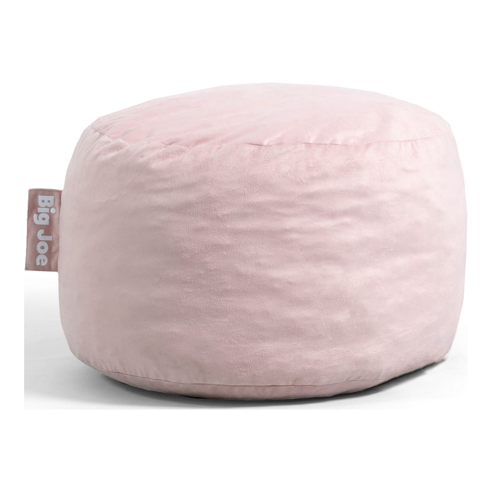 Big Joe Small Fuf Bean Bag Chair Desert Rose Plush