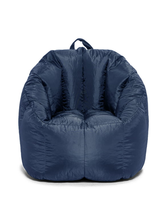 Big Joe Joey Bean Bag Chair, Smartmax, Kids/Teens, 2.5ft, Navy