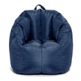 thumbnail image 1 of Big Joe Joey Bean Bag Chair for Kids/Teens, 2.5 ft Smartmax Lounge Chair, Easy-Clean & Lightweight, Navy, 1 of 8
