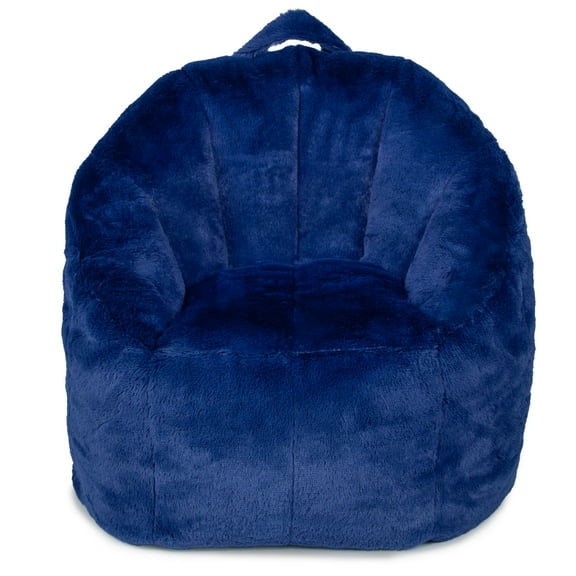 Big Joe Joey Junior Kids Bean Bag Chair, 1.5 Feet, Durable Polyester Nylon Blend, Lilac Shadow Plushie