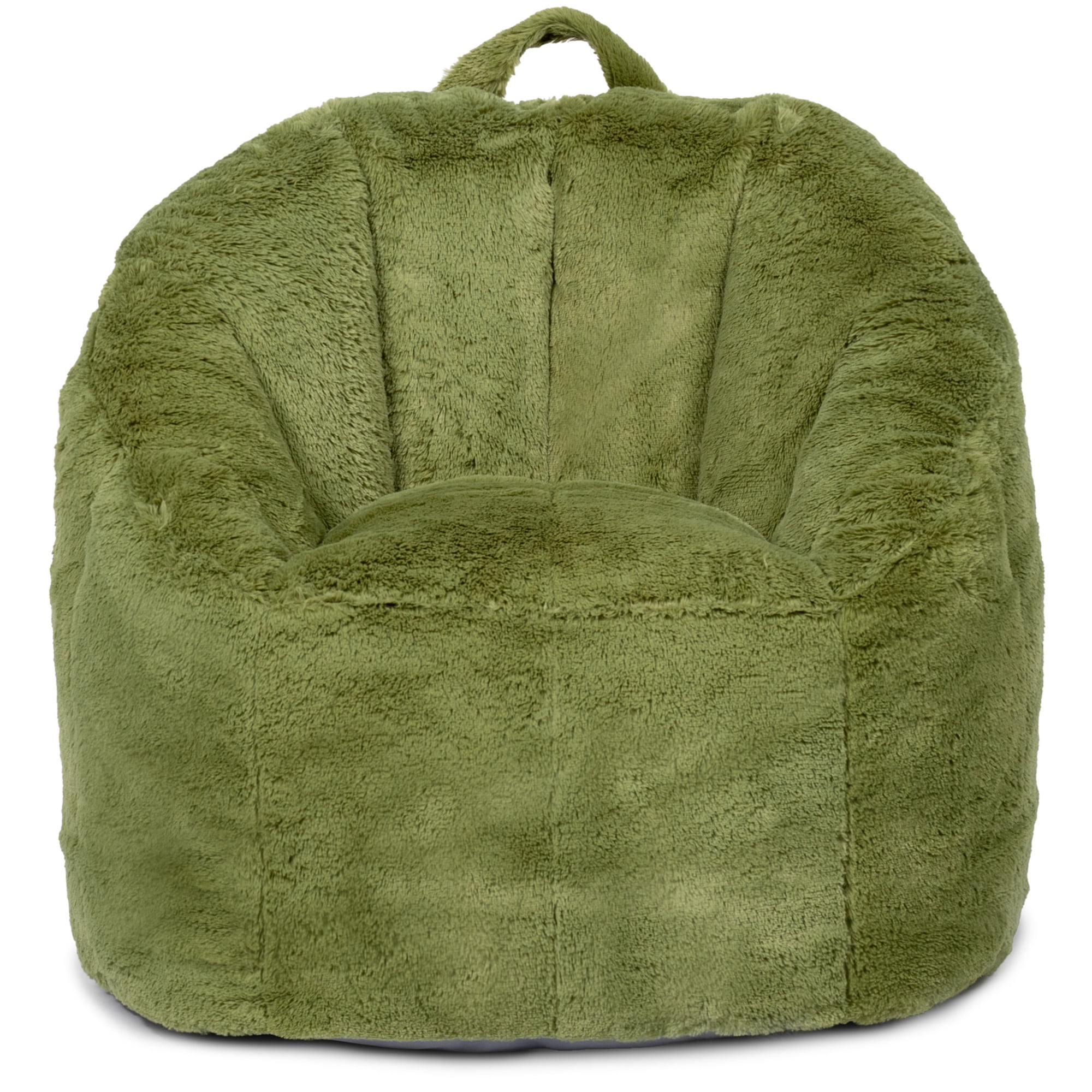 Big Joe Joey Junior Kids Bean Bag Chair 1 5 Feet Durable Polyester Nylon Blend Cashmere Rose