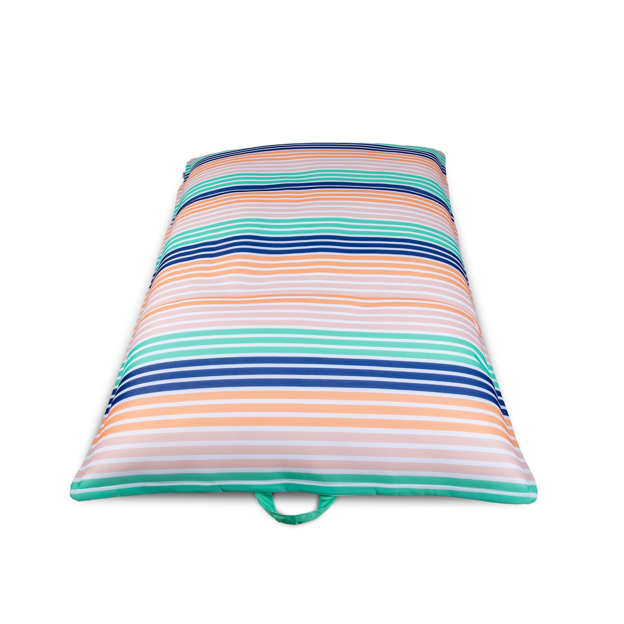 Big Joe Lagoon Lounger No Inflation Needed Pool Float, Rivera Stripe ...
