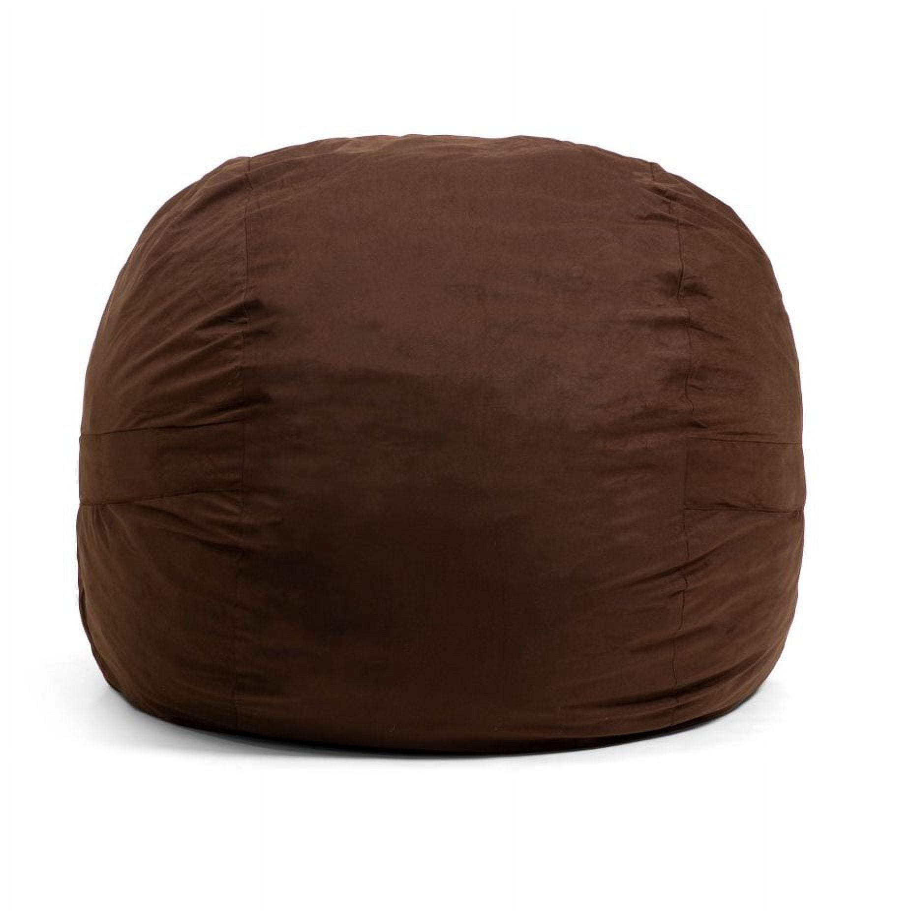 Big Joe Large 4' Fuf Bean Bag Chair, Multiple Colors/Fabrics