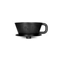 thumbnail image 1 of Big Joe Large Pour Over Coffee Maker w/ 50 Filters, Flat Bottom Basket Dripper for Large Batch Pour Over, Brews from 12 up to 75 Ounces, Fits Any Drinkware, Dishwasher Safe, BPA Free, Made in USA, 1 of 5