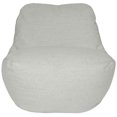 thumbnail image 1 of Big Joe Luft Outdoor Patio Chair, Lightweight Bean Filling, Outdoor Performance Linen, Sunday Gray, 1 of 8