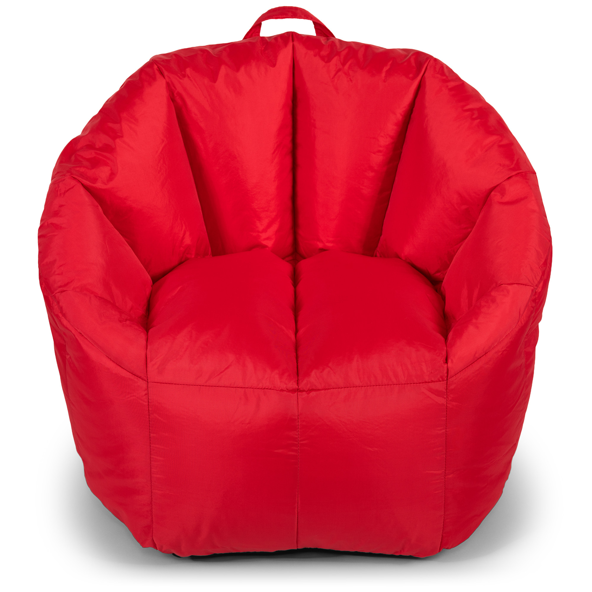 Big Joe Poltrona A Sacco Smartmax - Modello Video Lounger, 0,6 M, Colore Trasparente - Con Tasca E Maniglia, Resistente Alle Macchie