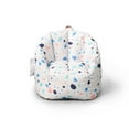 thumbnail image 1 of Big Joe Milano Child-Sized Bean Bag Chair for Kids Bedroom and Reading Nook, Dolce Terazzo Lenox, Durable Easy-Clean Woven Polyester, Refillable, 1 of 8