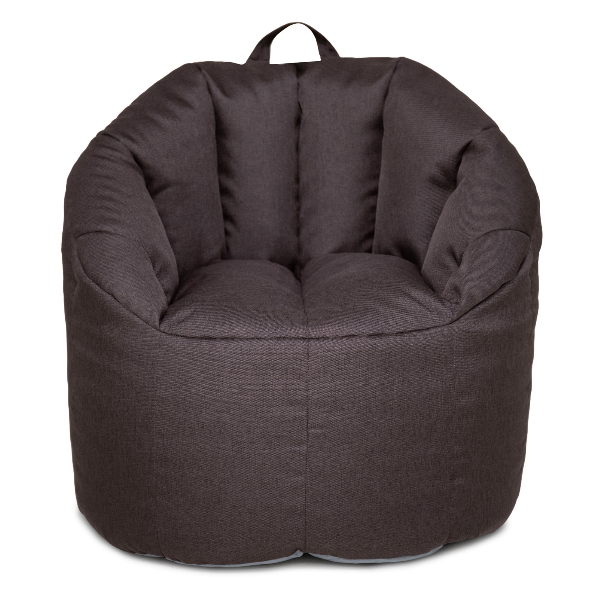 Big Joe Milano Lightweight Kids Bean Bag Chair, Cozy Cocoa
