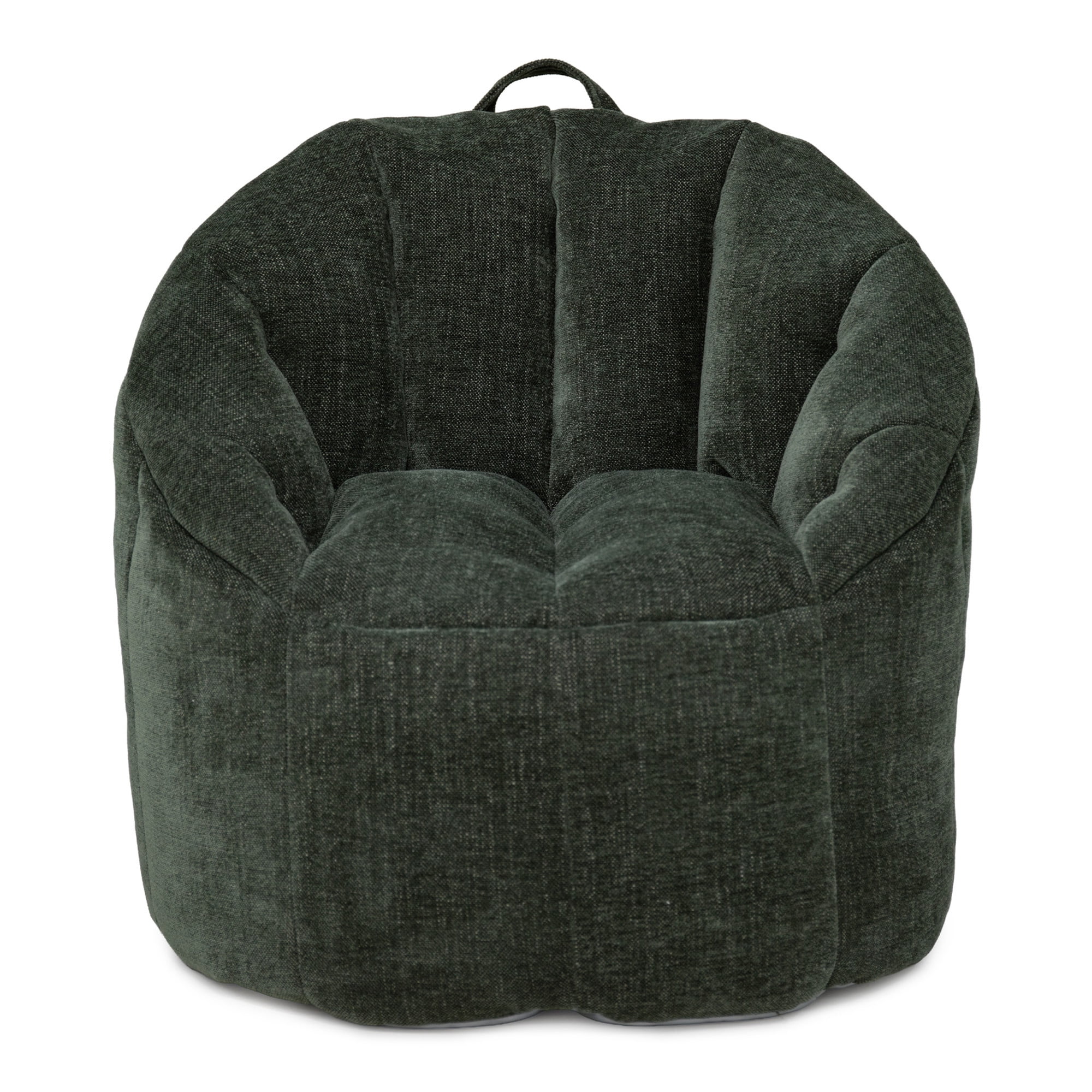 Big Joe Milano Lightweight Kids Bean Bag Chair, Mosswood