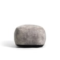 thumbnail image 1 of Big Joe Nestle Bean Bag Chair Ottoman, Cement Blazer, Vegan Leather, 1 of 8