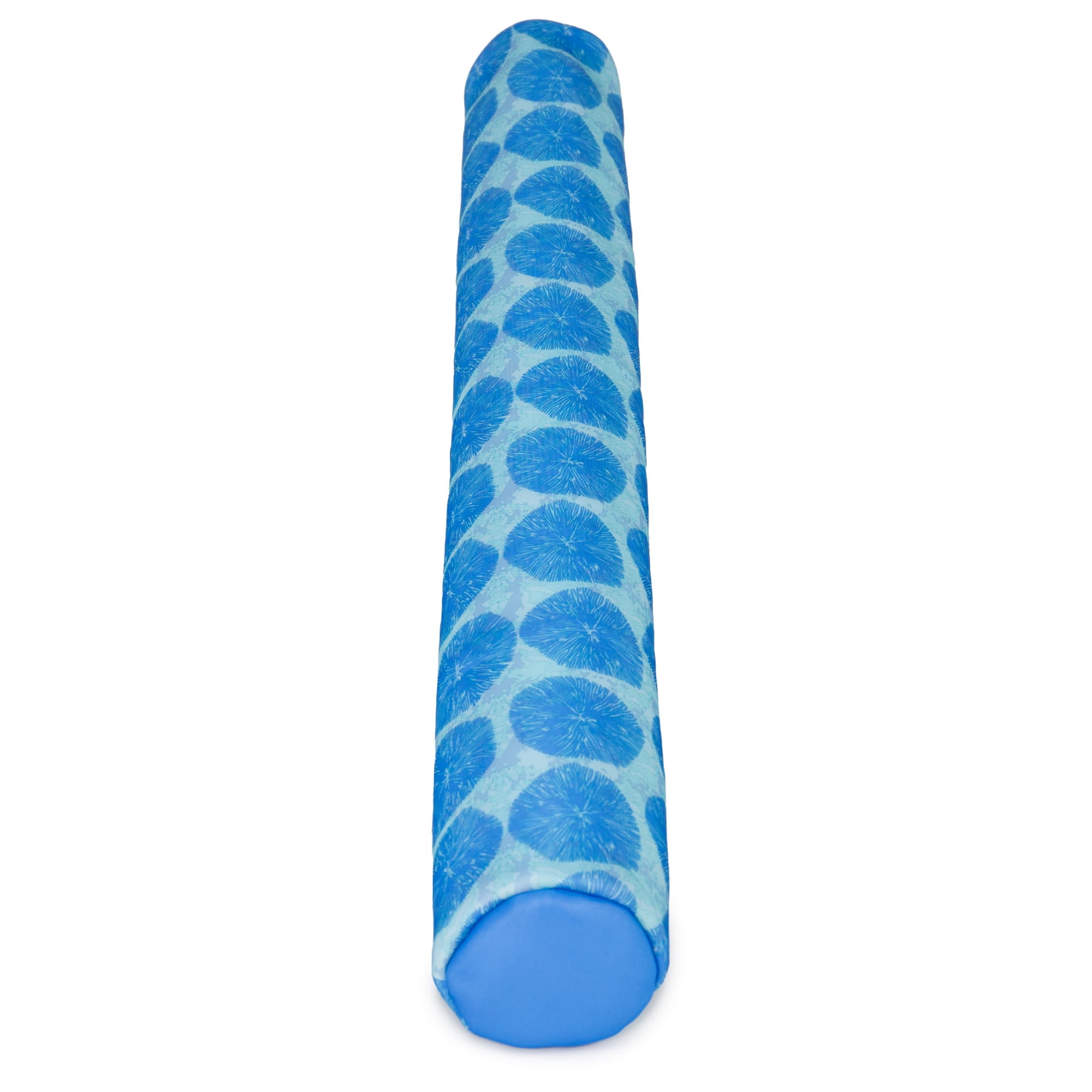 Big Joe Noodle 2 Pack No Inflation Needed Pool Float, Coral Bloom Doubled-Sided Mesh, Quick Draining Fabric, 4 Feet Jumbo