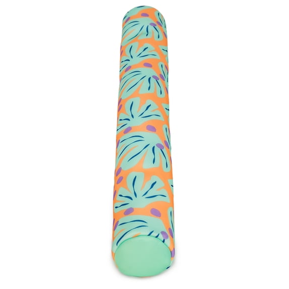 Big Joe Noodle Pool Float, Sweet Shells Peach, Doubled-Sided Mesh, Quick Draining Fabric, No Inflation Needed