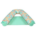 thumbnail image 1 of Big Joe Noodle Sling XL Pool Float, Sweet Shells Peach, Doubled-Sided Mesh, Quick Draining Fabric, No Inflation Needed, 1 of 8
