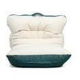 thumbnail image 1 of Big Joe Roma Bean Bag Chair, Oat Sherpa and Sage, Vegan Suede, 3 feet, 1 of 6