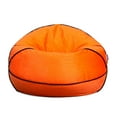thumbnail image 1 of Big Joe Sports Ball Child-Sized Bean Bag Chair 2 Pack, Basketball Plush, Soft Polyester, 2.5 feet, 1 of 7