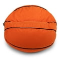 thumbnail image 1 of Big Joe Sports Ball Child-Sized Bean Bag Chair, Basketball Plush, Soft Polyester, 2.5 feet, 1 of 8