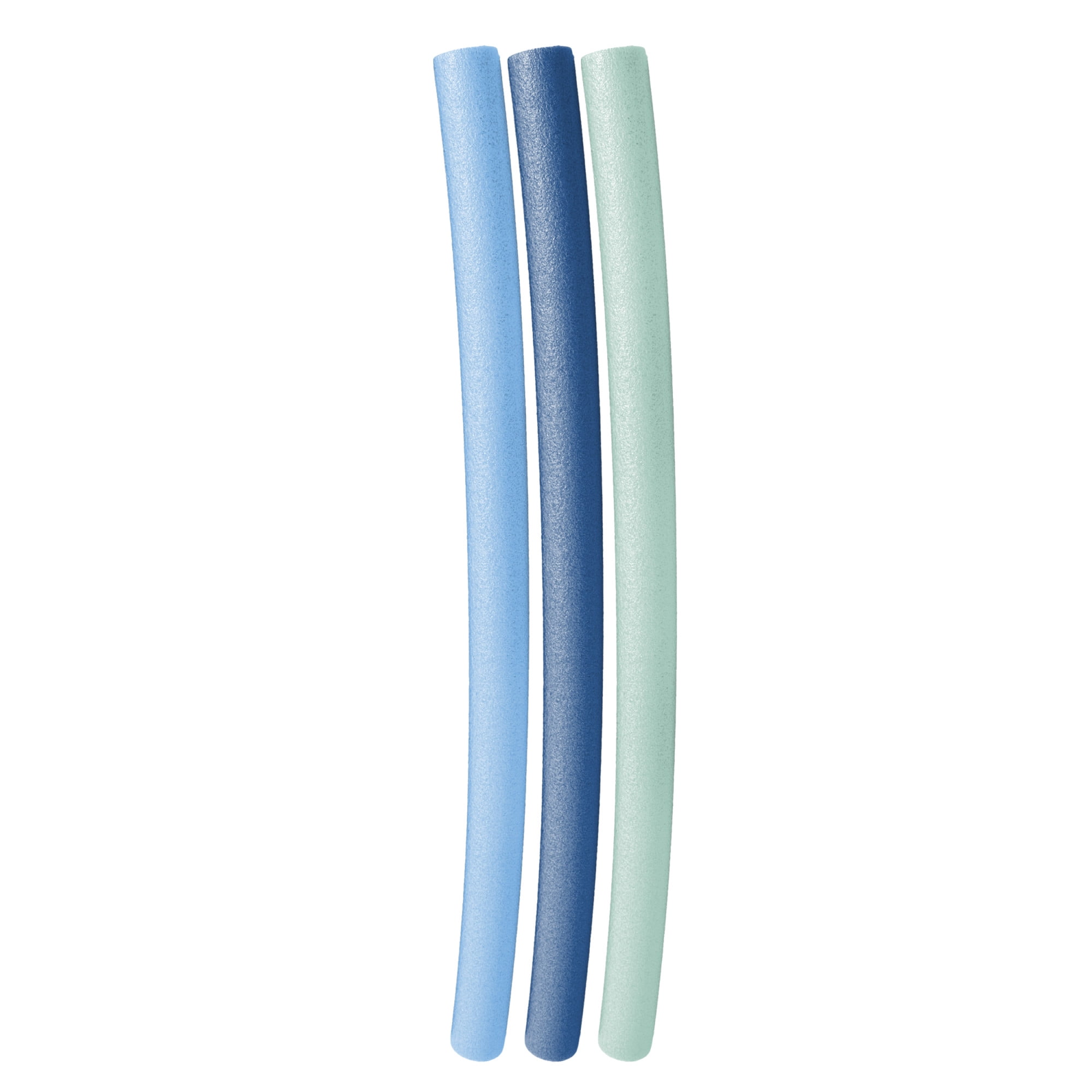 Big Joe Super Swim Noodle 20 Pack Pool Noodles, Assorted Blues, 4 feet, 50"L x 3"W x 3"H each