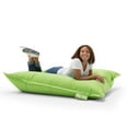 Big Joe The Original Bean Bag Chair, Spicy Lime Green SmartMax