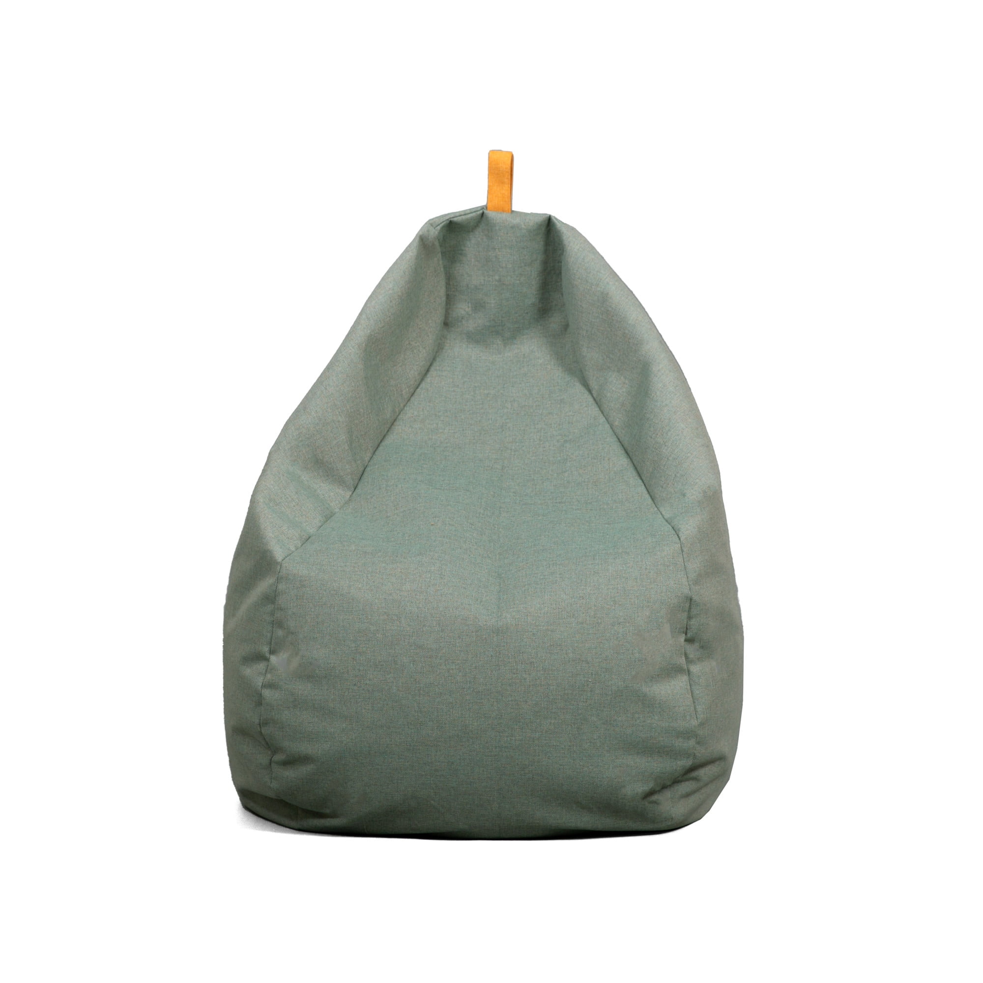 Big Joe Tuft Weatherproof Bean Bag Chair, Sage Intertwist, Weather Resistant UVProtected Fabric