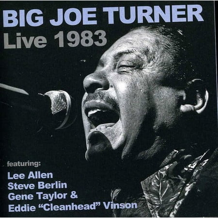 Big Joe Turner - Big Joe Turner Live 1983 - Music & Performance - CD