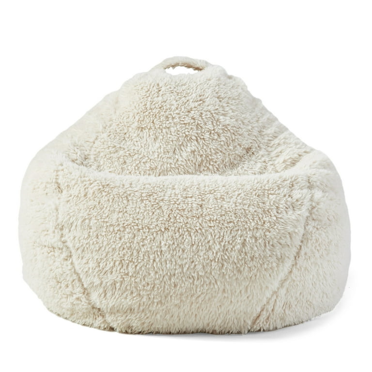 Big joe milano bean bag chair ivory discount