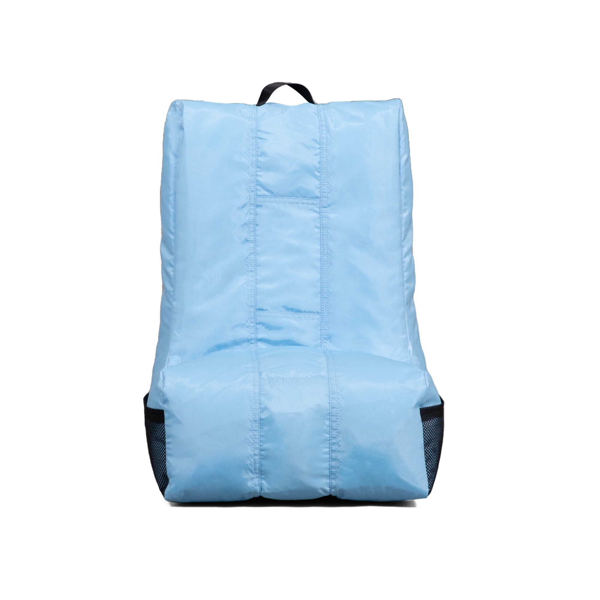 Big Joe Video Lounger Bean Bag Chair, Clear Sky Smartmax, Durable Polyester Nylon Blend, 2 Feet