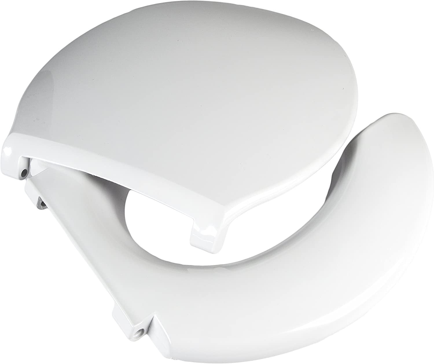 Big John Toilet Seat 24452633W Open Front with Cover Bariatric Toilet