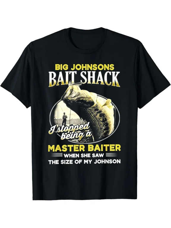 Big Johnsons Bait Shack Funny Tshirt T-Shirt