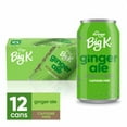 thumbnail image 1 of Big K Ginger Ale Caffeine Free Soda Cans 12 pk / 12 fl oz, 1 of 5