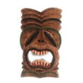 thumbnail image 1 of Big Kahuna Tiki Mask 8" Wall Plaque - Hand Carved | #dpt515020, 1 of 1