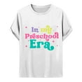 thumbnail image 1 of Big Kid First Day Of Kindergarten Shirt Toddler First Day Of School Tee Boy Girls For Kindergarten Tops Toddler Girls Clothes Girl Tops Size 12 14 Teen Fall Size 5t Shirts Shirts 9-10 Years White, 1 of 3